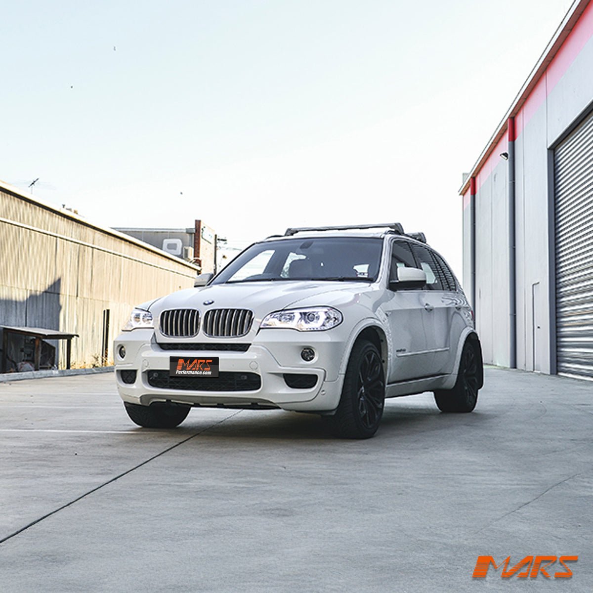 Crystal Clear LED DRL projector Head Lights for BMW X - Series X5 E70 2007 - 2010 Pre LCI - Mars Performance