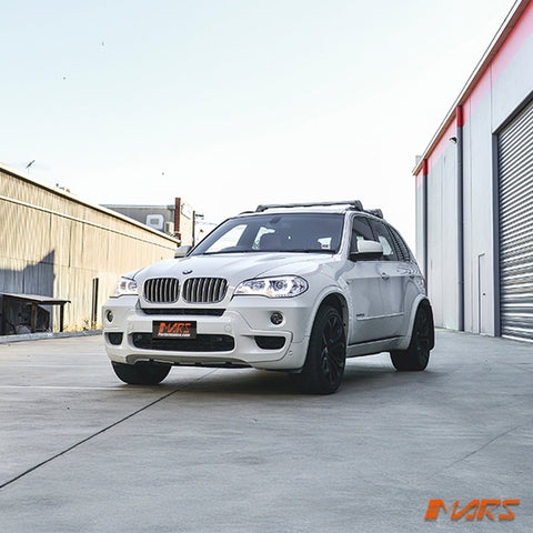 Crystal Clear LED DRL projector Head Lights for BMW X - Series X5 E70 2007 - 2010 Pre LCI - Mars Performance