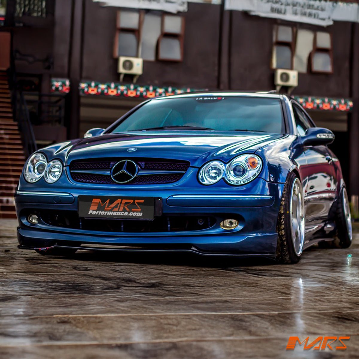 Crystal Clear LED DRL Projector Head Lights for Mercede - Benz CLK - Class W209 C209 A209 2002 - 2009 - Mars Performance
