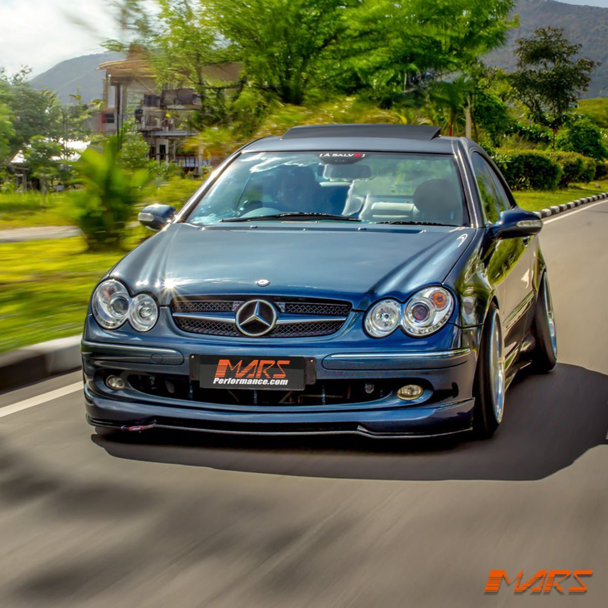 Crystal Clear LED DRL Projector Head Lights for Mercede - Benz CLK - Class W209 C209 A209 2002 - 2009 - Mars Performance