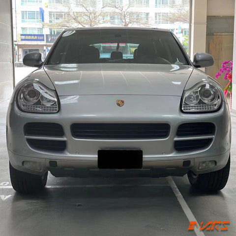 Crystal Clear LED DRL Projector Head Lights for Porsche Cayenne 955 9PA 2003 - 2006 - HID/Xenon model only - Mars Performance