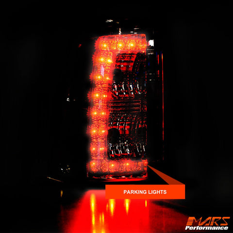 Crystal Clear LED Tail Lights for Ford Falcon FG UTE XR6 XR8 Turbo R6 FPV GS F6 Pursuit - Mars Performance