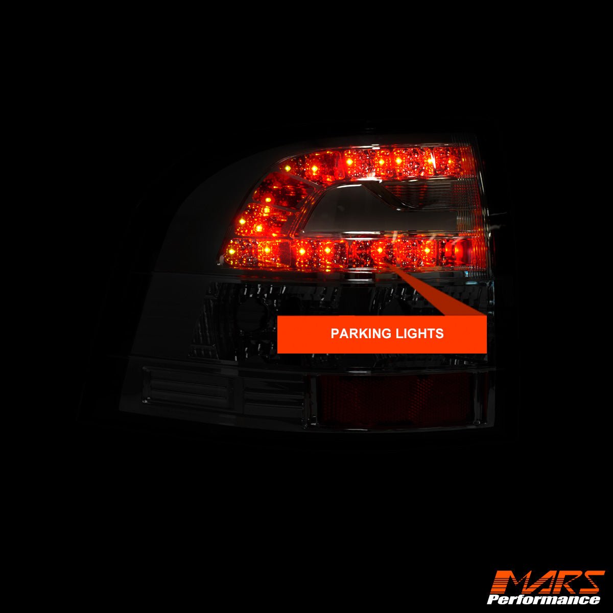 Crystal Clear LED Tail lights for Holden Commodore VF UTE Pick Up - Mars Performance