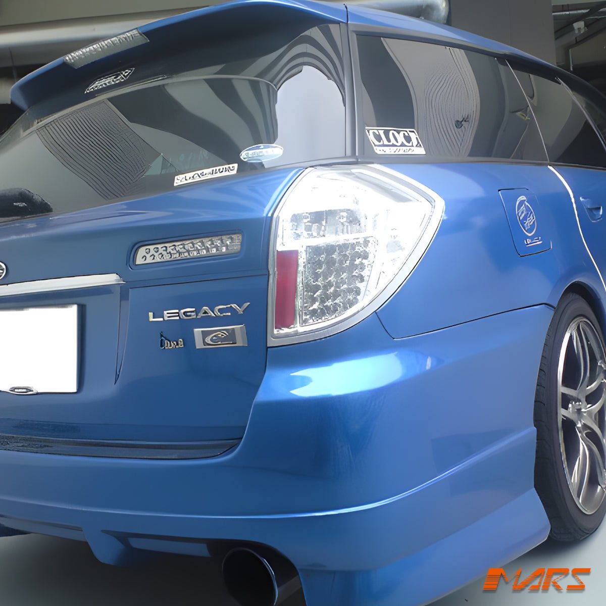 Crystal Clear LED Tail lights for Subaru 4GEN Liberty Legacy OutBack 2003 - 2009 Wagon - Mars Performance