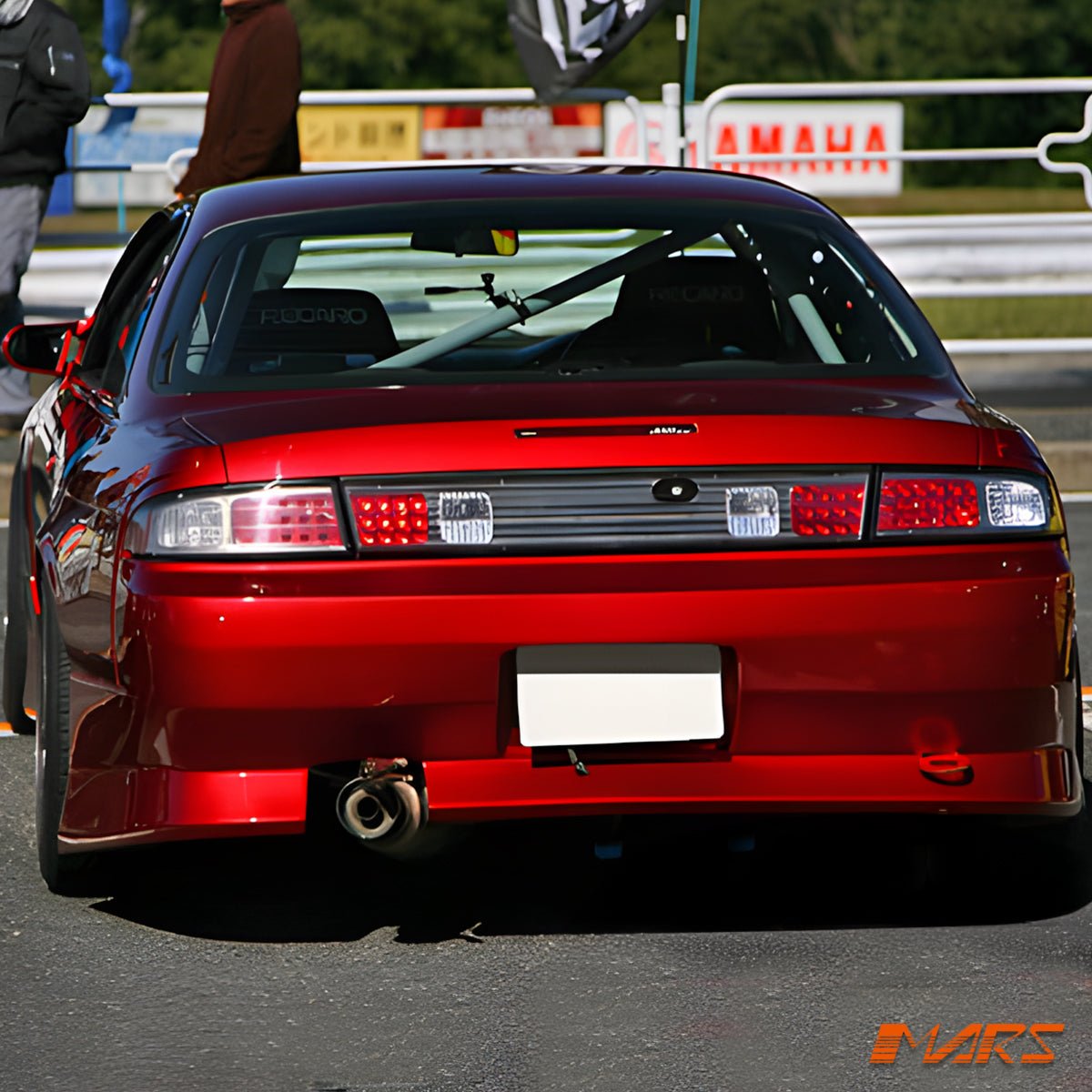 Crystal Clear Tail Lights Garnish for Nissan 200SX Silvia S14 1993 - 1998 - Mars Performance