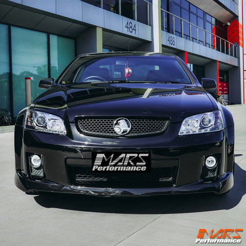 Crystal DRL LED Projector Head Lights for Holden Commodore & HSV VE Series 1 - Mars Performance