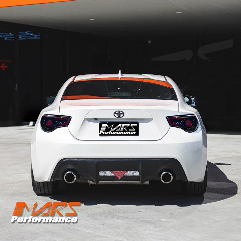 Crystal - Eye JDM Black Full LED Tail lights for Toyota 86 ZN6 GT GTS & Subaru BRZ ZC6 - Mars Performance