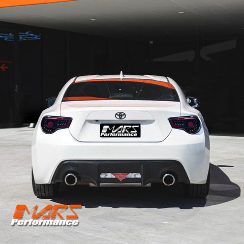 Crystal - Eye JDM Black Full LED Tail lights for Toyota 86 ZN6 GT GTS & Subaru BRZ ZC6 - Mars Performance