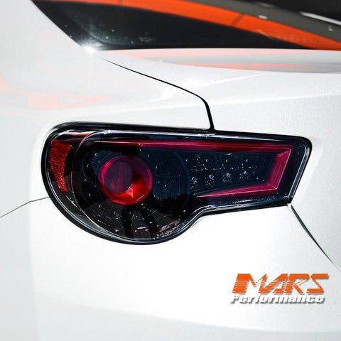 Crystal - Eye JDM Black Full LED Tail lights for Toyota 86 ZN6 GT GTS & Subaru BRZ ZC6 - Mars Performance