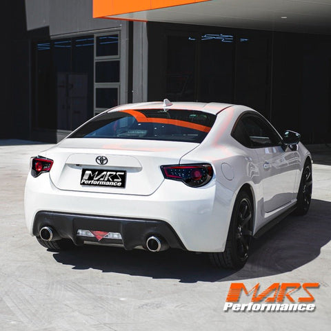 Crystal - Eye JDM Black Full LED Tail lights for Toyota 86 ZN6 GT GTS & Subaru BRZ ZC6 - Mars Performance