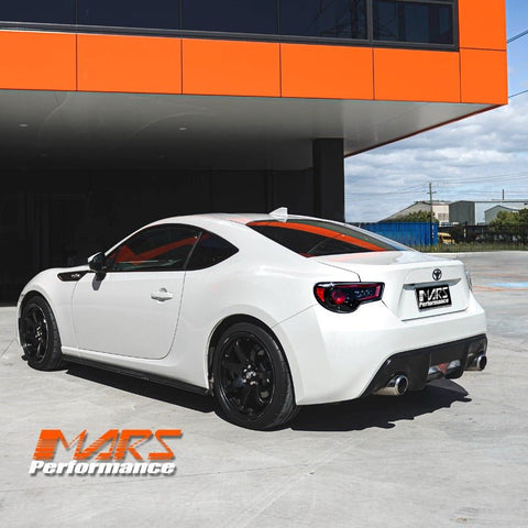 Crystal - Eye JDM Black Full LED Tail lights for Toyota 86 ZN6 GT GTS & Subaru BRZ ZC6 - Mars Performance