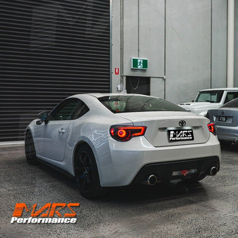 Crystal - Eye JDM Black Full LED Tail lights for Toyota 86 ZN6 GT GTS & Subaru BRZ ZC6 - Mars Performance