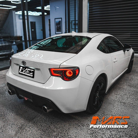 Crystal - Eye JDM Black Full LED Tail lights for Toyota 86 ZN6 GT GTS & Subaru BRZ ZC6 - Mars Performance