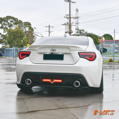 CRYSTAL - EYE Smoked Full LED Reverse Tail lights for Toyota 86 ZN6 GT GTS & Subaru BRZ ZC6 - Mars Performance