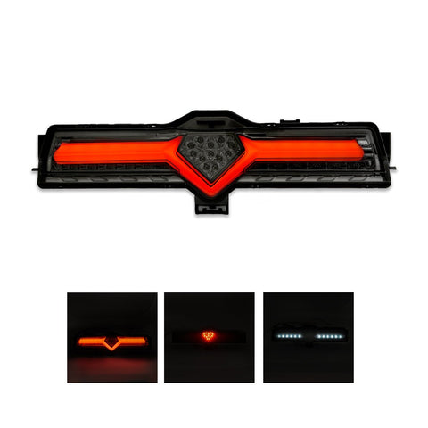 CRYSTAL - EYE Smoked Full LED Reverse Tail lights for Toyota 86 ZN6 GT GTS & Subaru BRZ ZC6 - Mars Performance