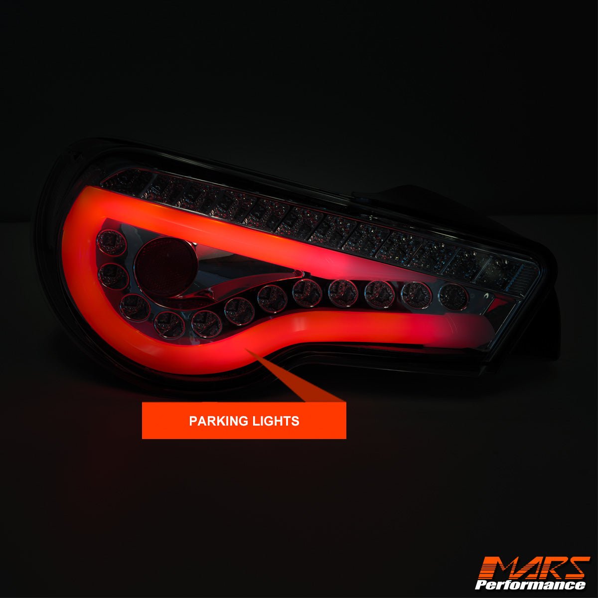 Crystal Full LED Tail lights for Toyota ZN6 86 GT GTS & Subaru BRZ ZC6 2012 - 2021 - Mars Performance