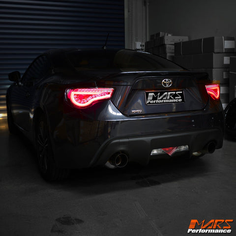 Crystal Full LED Tail lights for Toyota ZN6 86 GT GTS & Subaru BRZ ZC6 2012 - 2021 - Mars Performance