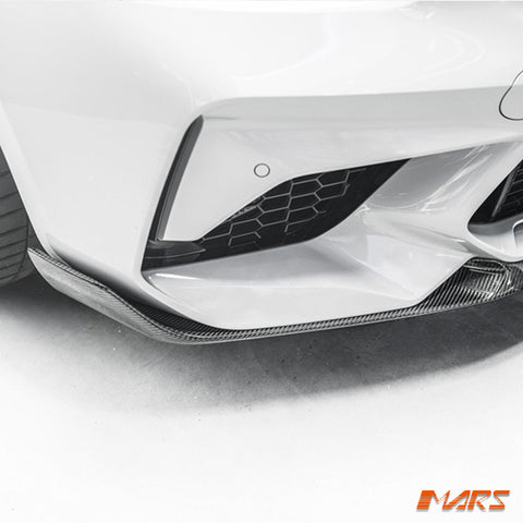 CS Style Carbon Fibre Front Bumper Bar lip Spoiler Bodykit for BMW F87 M2 competition 2016 - 2022 - Mars Performance