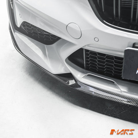 CS Style Carbon Fibre Front Bumper Bar lip Spoiler Bodykit for BMW F87 M2 competition 2016 - 2022 - Mars Performance