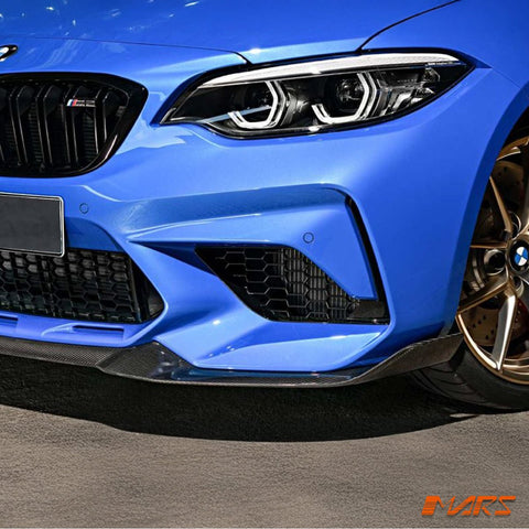 CS Style Carbon Fibre Front Bumper Bar lip Spoiler Bodykit for BMW F87 M2 competition 2016 - 2022 - Mars Performance