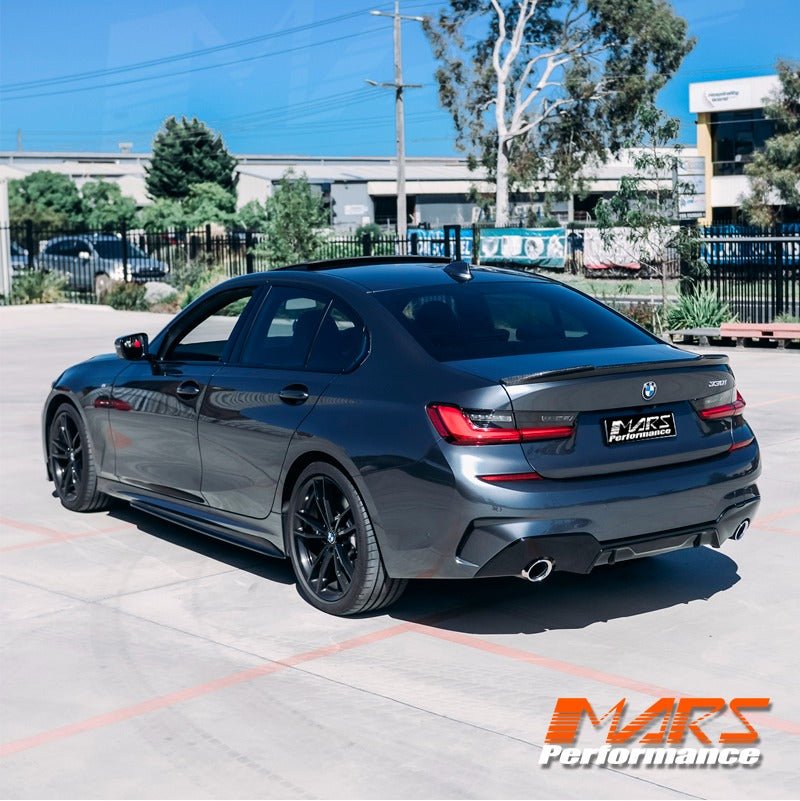 CS Style Carbon Fibre Rear trunk boot lip Spoiler Wing Bodykit for BMW 3 Series G20 & M3 G80 Sedan - Mars Performance