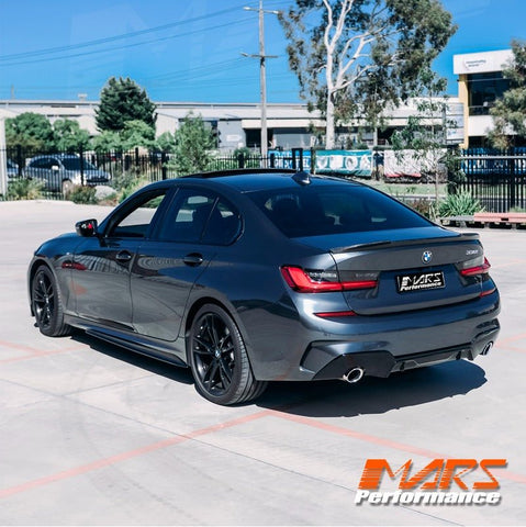 CS Style Carbon Fibre Rear trunk boot lip Spoiler Wing Bodykit for BMW 3 Series G20 & M3 G80 Sedan - Mars Performance