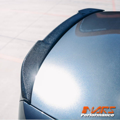 CS Style Carbon Fibre Rear trunk boot lip Spoiler Wing Bodykit for BMW 3 Series G20 & M3 G80 Sedan - Mars Performance