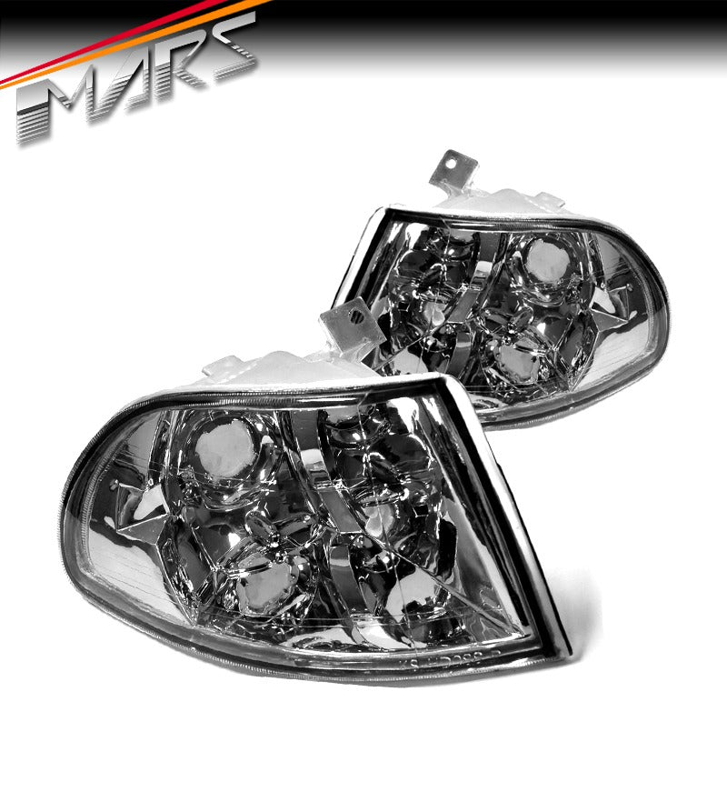 Dark Chrome Corner Indicator Turn Signal Lights for Honda CIVIC EH Sed ...