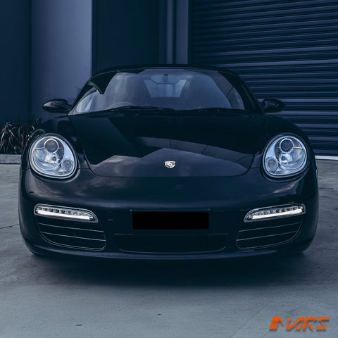 DRL Day - Time Running LED Bumper Bar Fog Lights for Porsche Boxster 987 2005 - 2008 Series 1 - Mars Performance