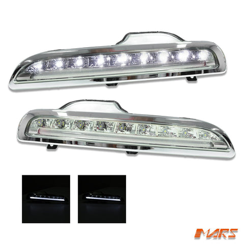 DRL Day - Time Running LED Bumper Bar Fog Lights for Porsche Boxster 987 2005 - 2008 Series 1 - Mars Performance
