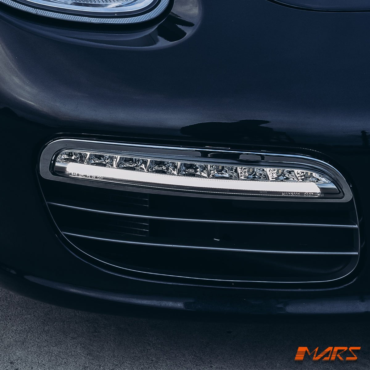DRL Day - Time Running LED Bumper Bar Fog Lights for Porsche Boxster 987 2005 - 2008 Series 1 - Mars Performance