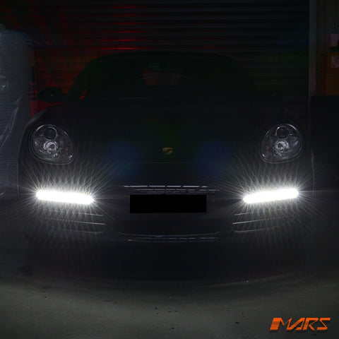 DRL Day - Time Running LED Bumper Bar Fog Lights for Porsche Boxster 987 2005 - 2008 Series 1 - Mars Performance