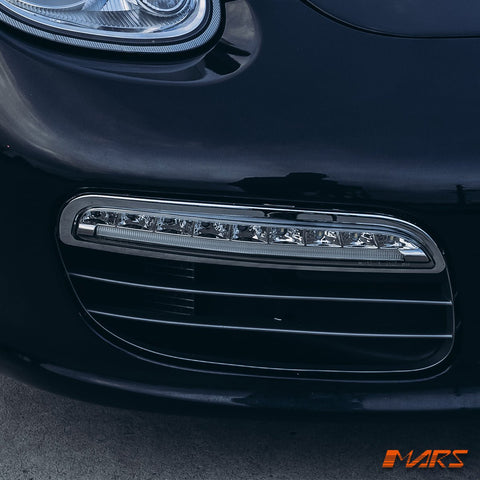 DRL Day - Time Running LED Bumper Bar Fog Lights for Porsche Boxster 987 2005 - 2008 Series 1 - Mars Performance