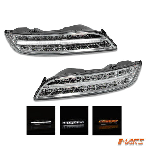 DRL Day - Time Running LED Bumper Bar Fog Lights with Indicators for Porsche Carrera 997 911 2005 - 2008 - Mars Performance