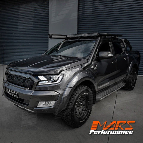 DRL Dual beam Projector HID Xenon Head Lights with LED Sequential Indicator for Ford Ranger PX2 PX3 & Everest 2015 - 2021 - Mars Performance