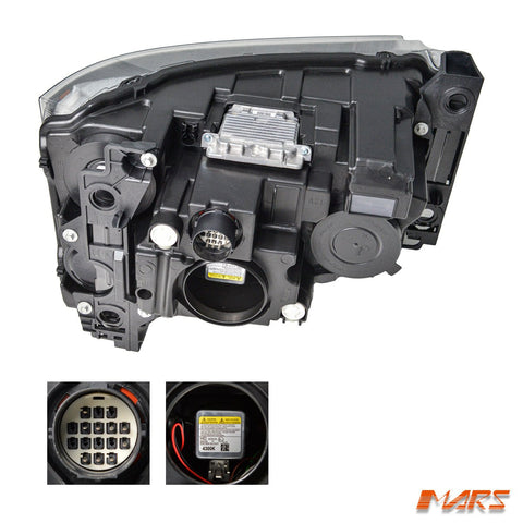 DRL head lights with Xenon HID for Land Rover Range Rover Sport L320 2010 - 2013 - Mars Performance