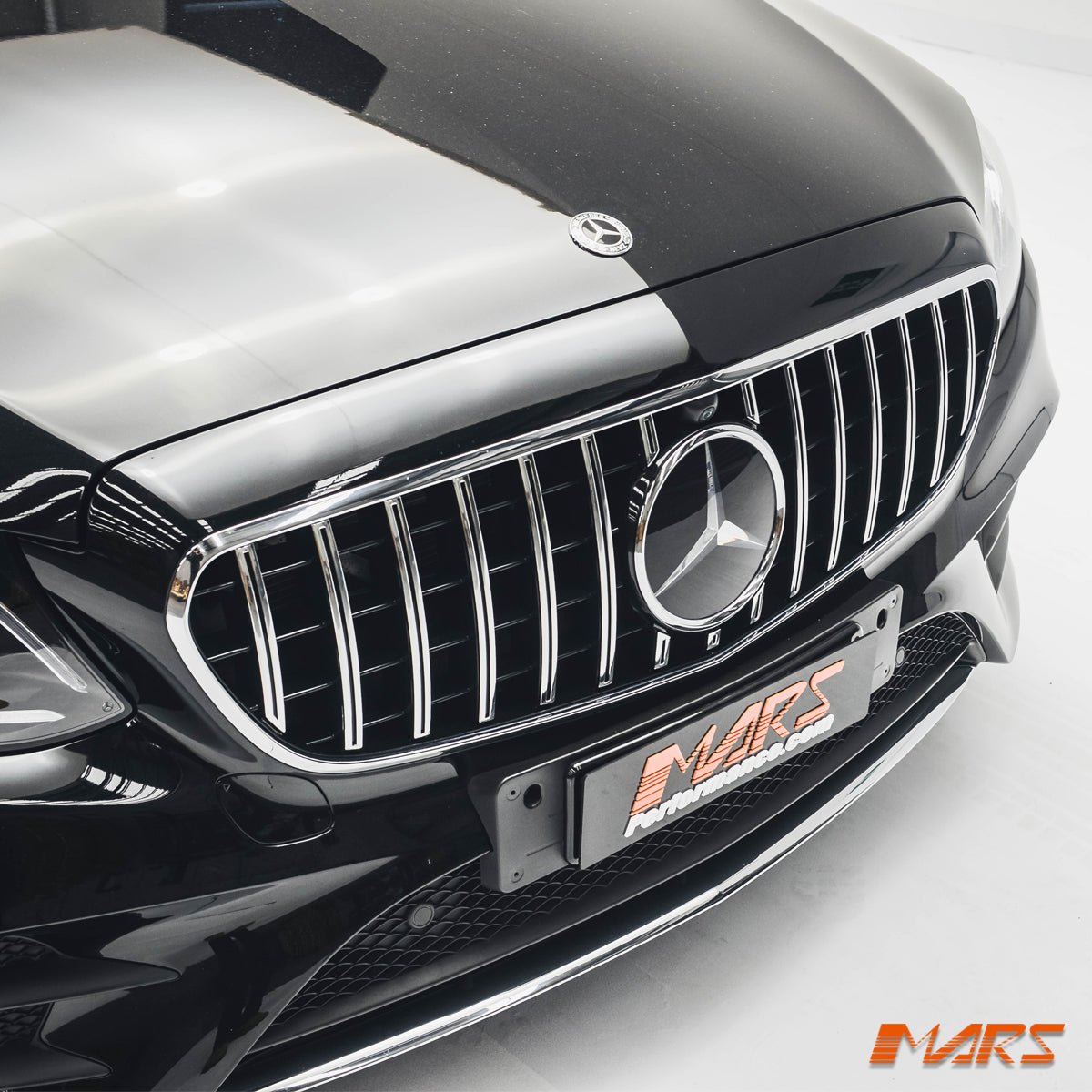 E63 Panamericana Style Front Bumper Bar Grille Grill Bodykit for Mercedes - Benz E - Class C238 W213 S213 & E43 E53 AMG 2016 - 2020 Pre Update - Mars Performance