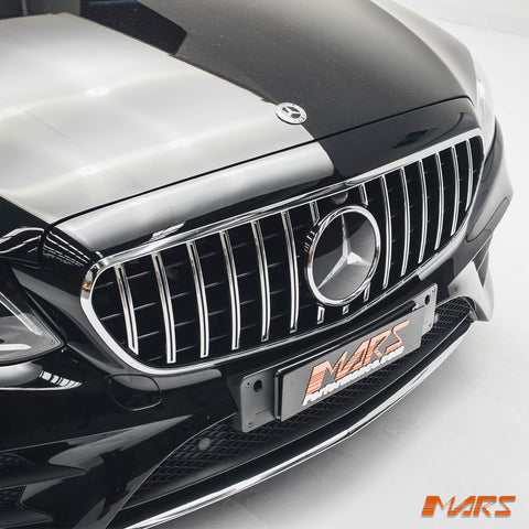 E63 Panamericana Style Front Bumper Bar Grille Grill Bodykit for Mercedes - Benz E - Class C238 W213 S213 & E43 E53 AMG 2016 - 2020 Pre Update - Mars Performance