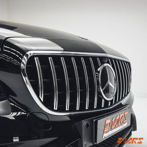 E63 Panamericana Style Front Bumper Bar Grille Grill Bodykit for Mercedes - Benz E - Class C238 W213 S213 & E43 E53 AMG 2016 - 2020 Pre Update - Mars Performance