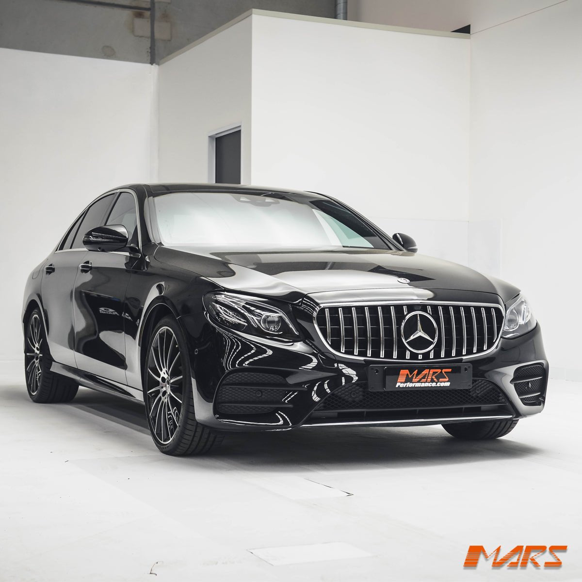 E63 Panamericana Style Front Bumper Bar Grille Grill Bodykit for Mercedes - Benz E - Class C238 W213 S213 & E43 E53 AMG 2016 - 2020 Pre Update - Mars Performance