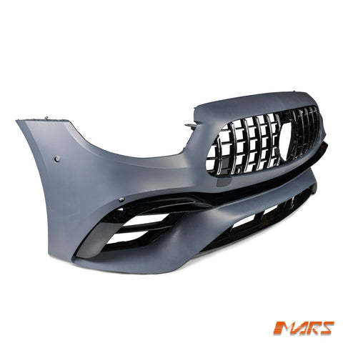 E63 - S Style Front Bumper Bar Bodykit & Grille Grill for Mercedes - Benz E - Class W213 C238 2020 - 2023 Update 2020 - 2023 & E53 AMG - Mars Performance