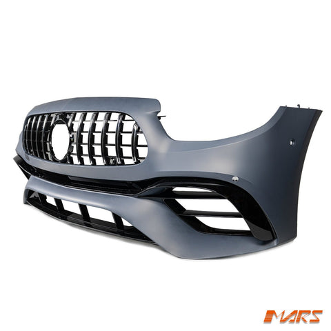E63 - S Style Front Bumper Bar Bodykit & Grille Grill for Mercedes - Benz E - Class W213 C238 2020 - 2023 Update 2020 - 2023 & E53 AMG - Mars Performance