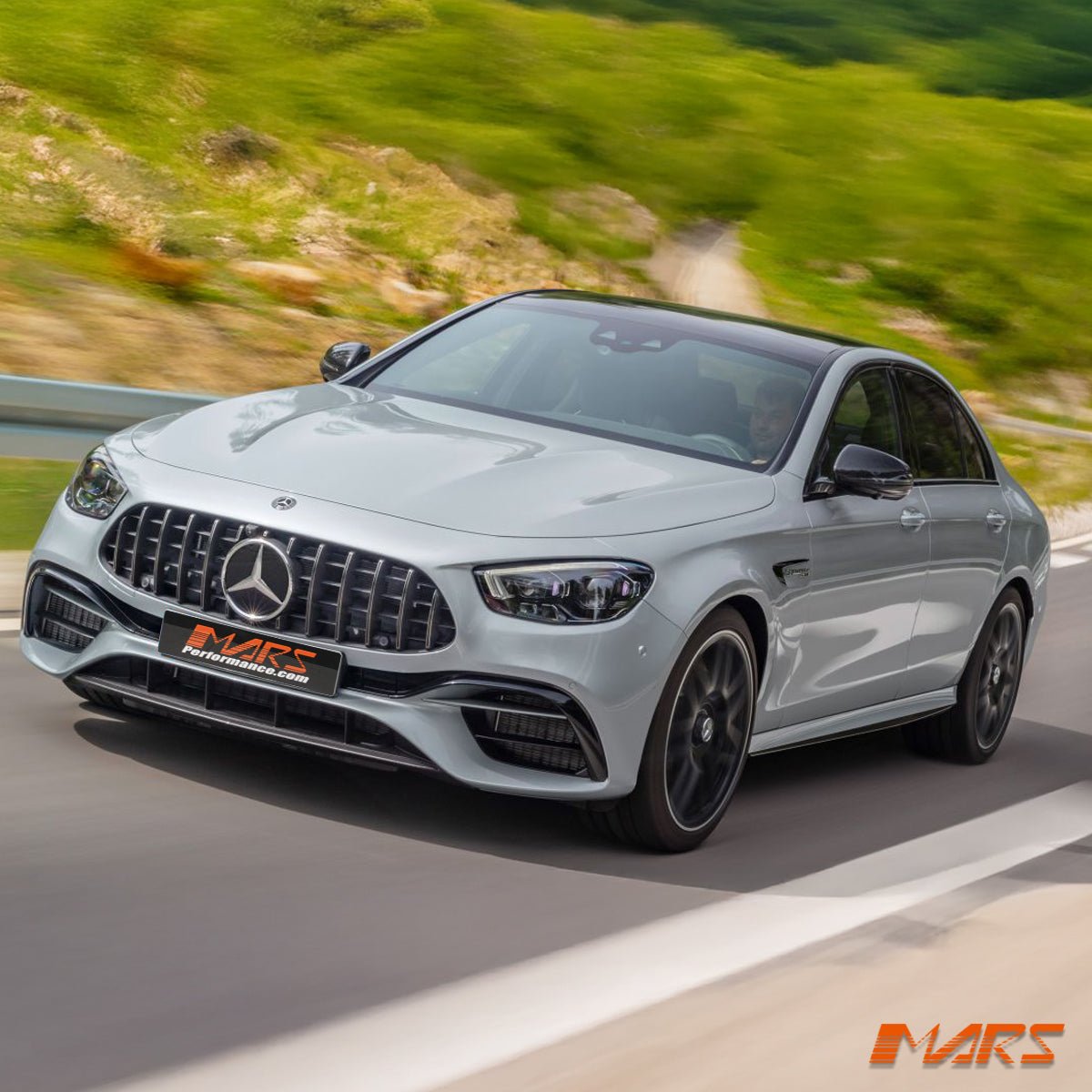 E63 - S Style Front Bumper Bar Bodykit & Grille Grill for Mercedes - Benz E - Class W213 C238 2020 - 2023 Update 2020 - 2023 & E53 AMG - Mars Performance