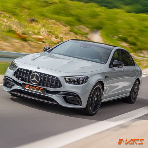 E63 - S Style Front Bumper Bar Bodykit & Grille Grill for Mercedes - Benz E - Class W213 C238 2020 - 2023 Update 2020 - 2023 & E53 AMG - Mars Performance