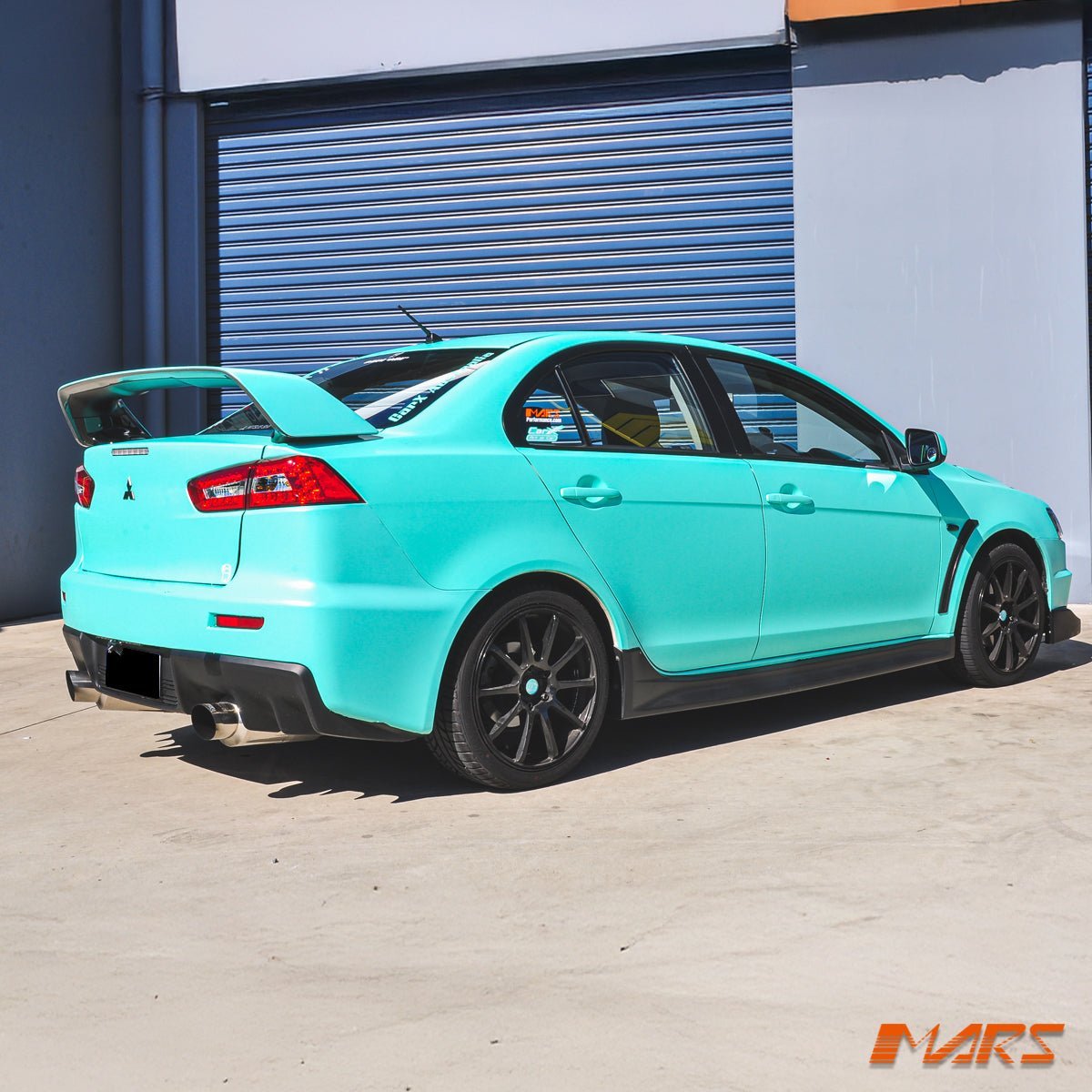 Evolution Style Lower Side Skirts Bodykit For Mitsubishi CJ CF Lancer Sedan 2007 - 2019 - Mars Performance