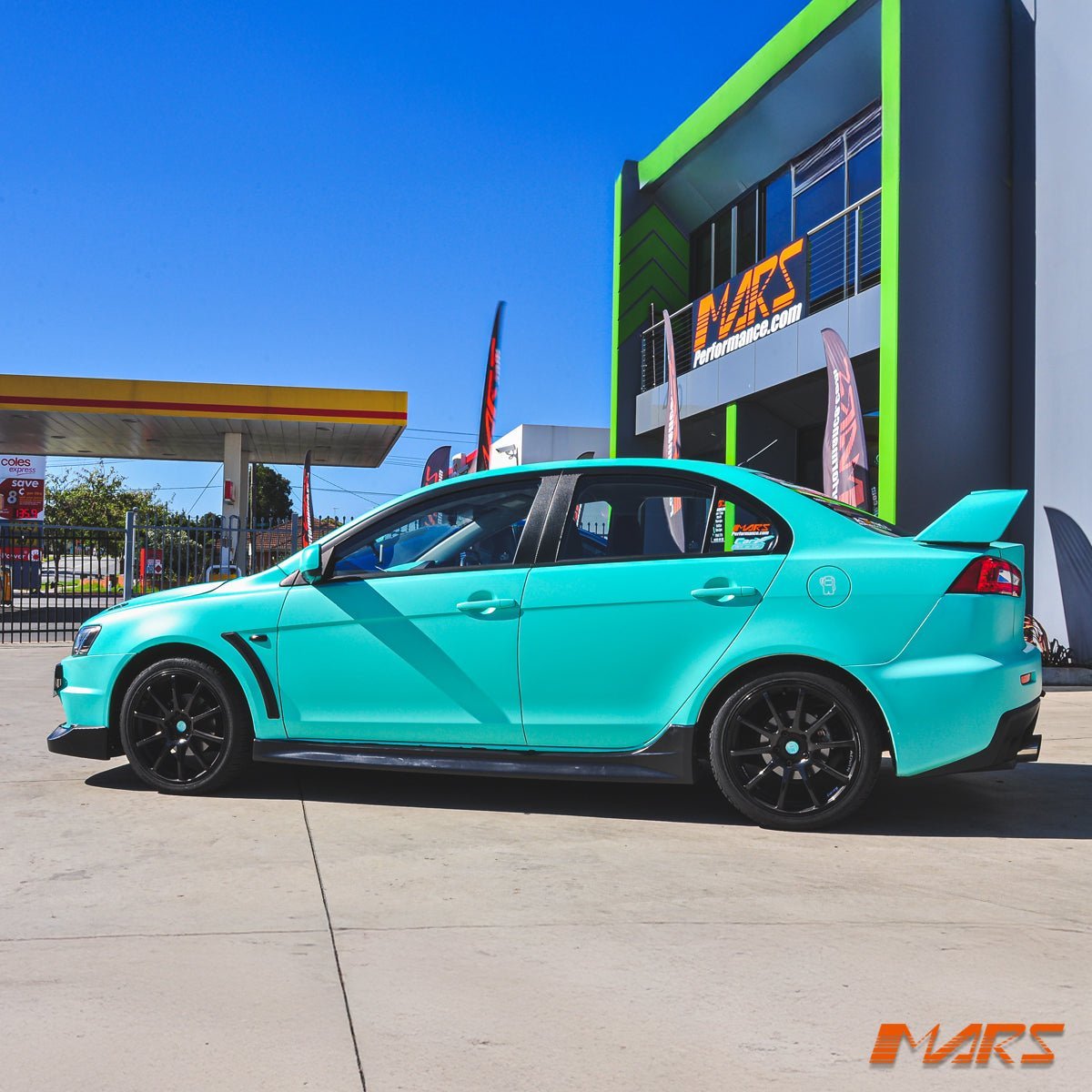 Evolution Style Lower Side Skirts Bodykit For Mitsubishi CJ CF Lancer Sedan 2007 - 2019 - Mars Performance