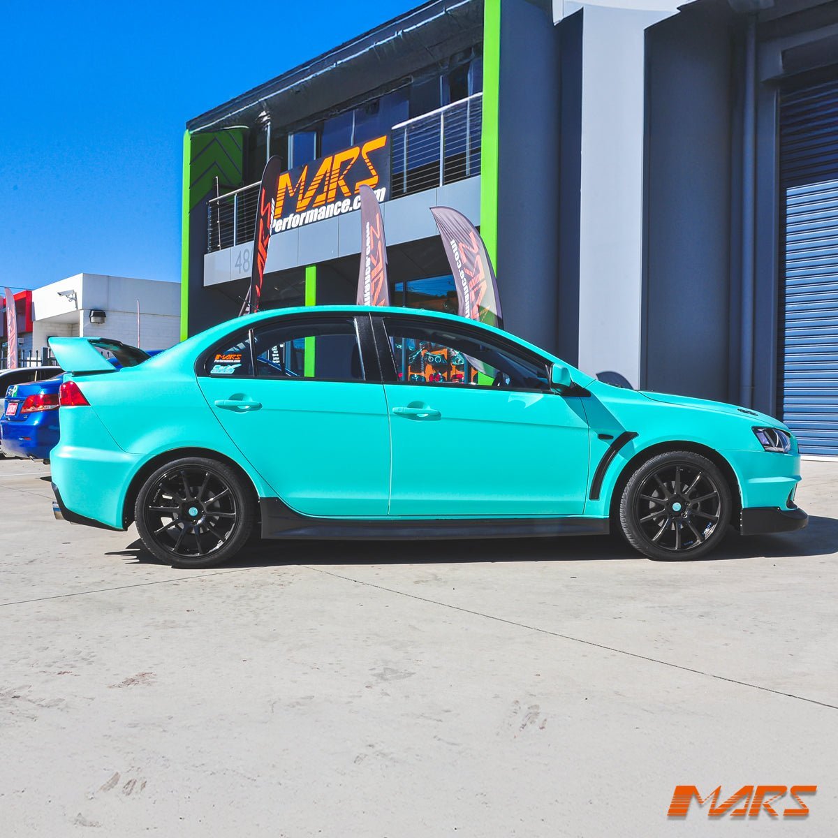 Evolution Style Lower Side Skirts Bodykit For Mitsubishi CJ CF Lancer Sedan 2007 - 2019 - Mars Performance