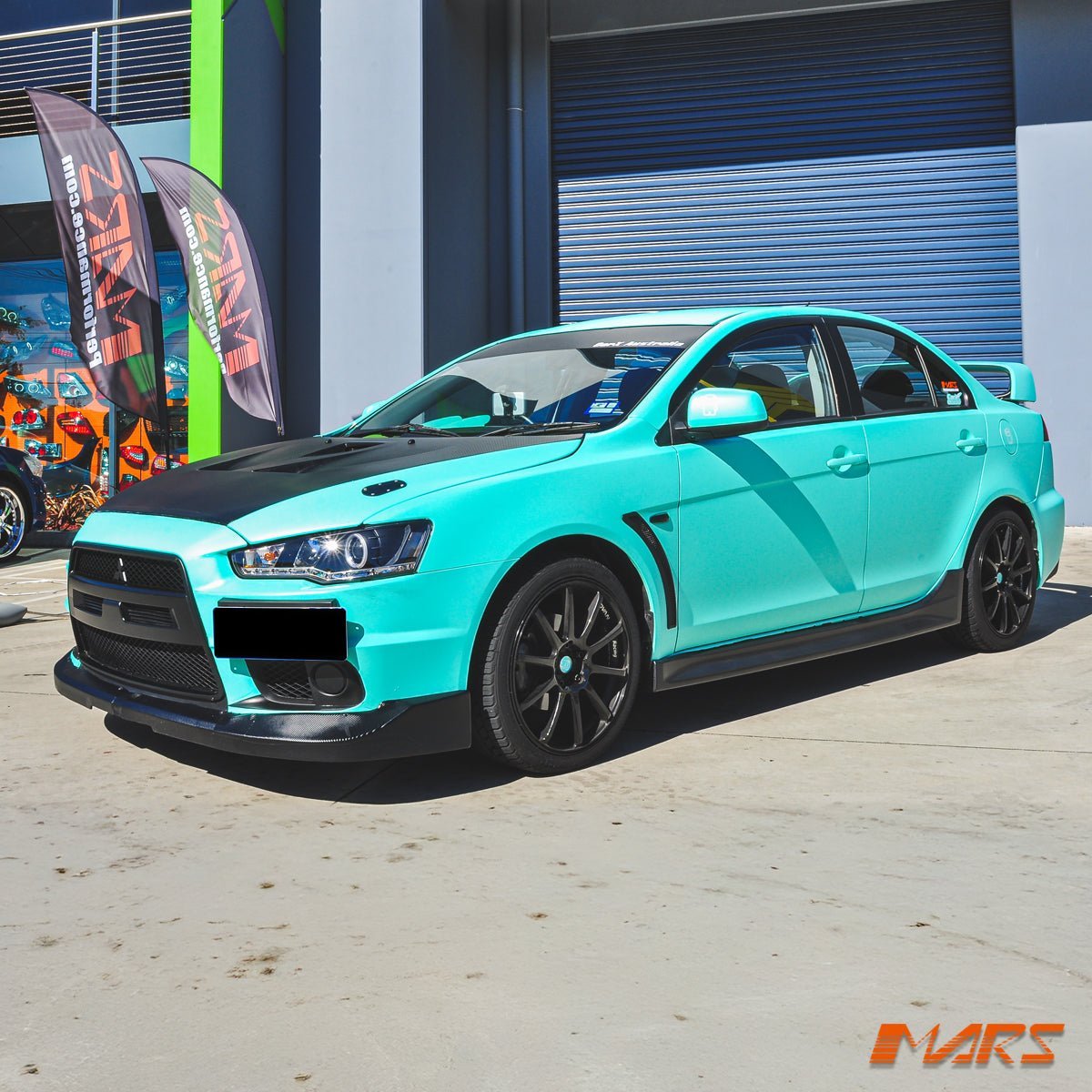 Evolution Style Lower Side Skirts Bodykit For Mitsubishi CJ CF Lancer Sedan 2007 - 2019 - Mars Performance