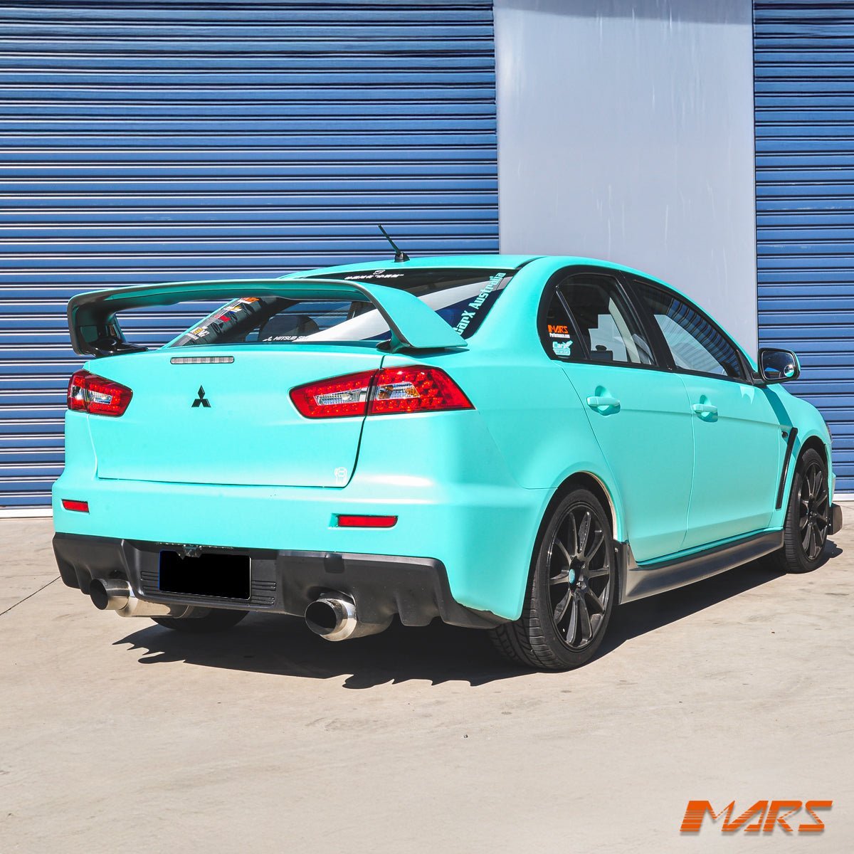 Evolution Style Lower Side Skirts Bodykit For Mitsubishi CJ CF Lancer Sedan 2007 - 2019 - Mars Performance