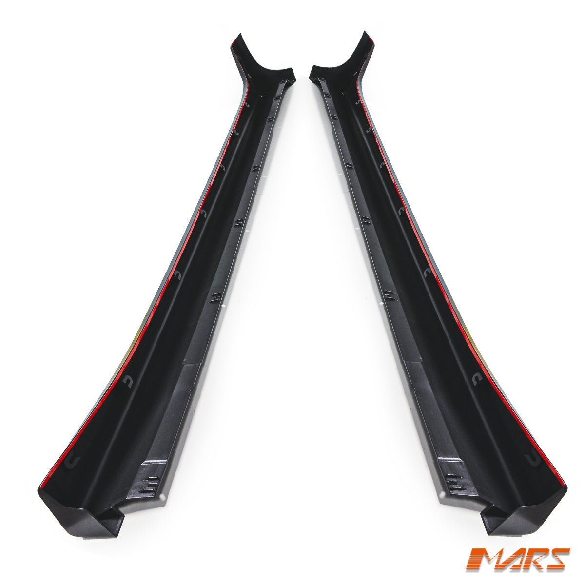 Evolution Style Lower Side Skirts Bodykit For Mitsubishi CJ CF Lancer Sedan 2007 - 2019 - Mars Performance